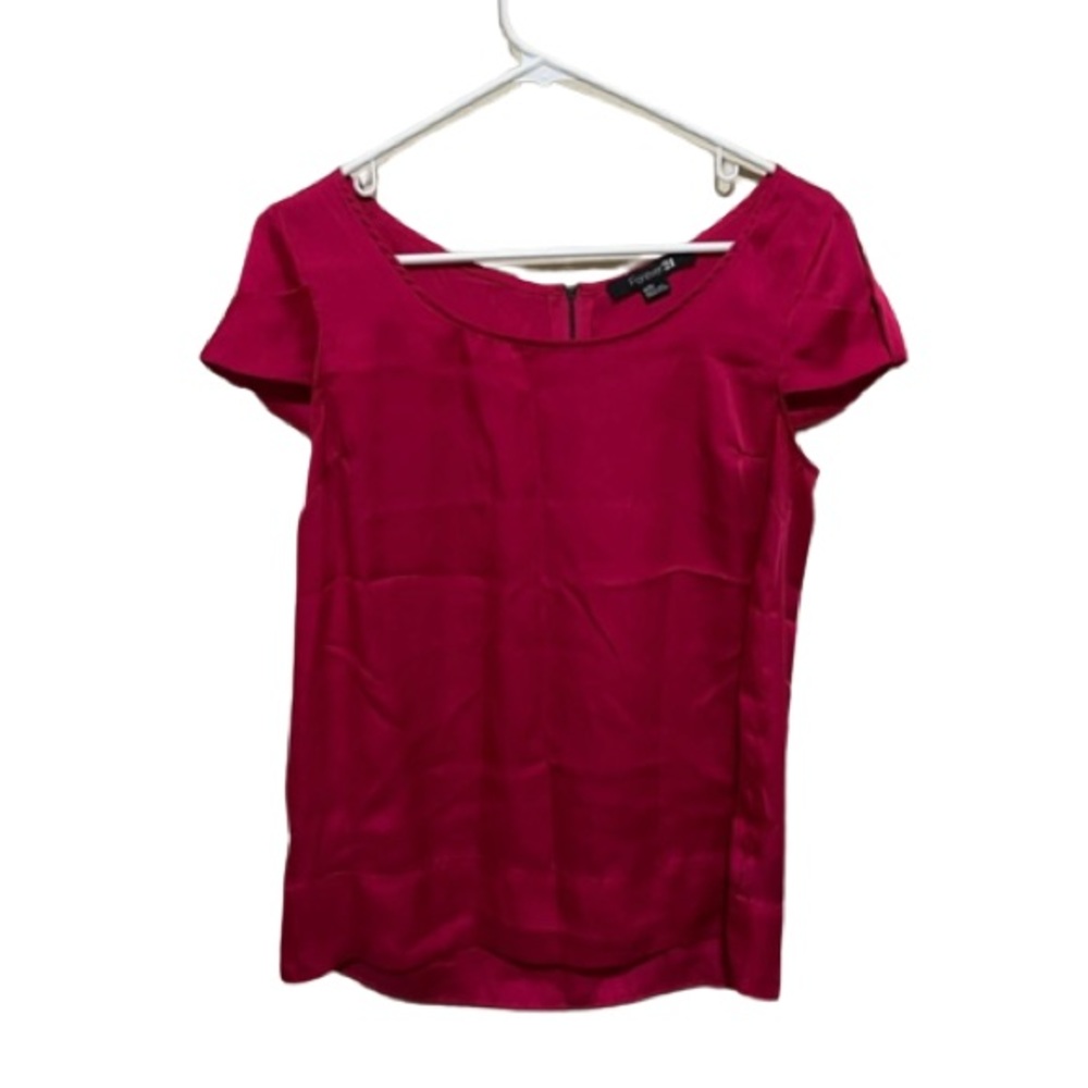 Forever 21 Women’s Hot Pink Blouse Size Medium